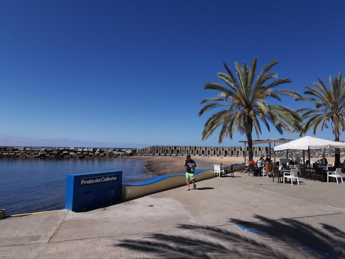 Charming Studios In Calheta Beach - Villa Esmeralda 외부 사진