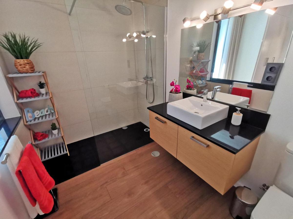 Charming Studios In Calheta Beach - Villa Esmeralda 외부 사진